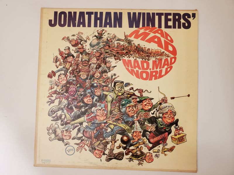 Jonathan Winters Jonathan Winters' Mad Mad Mad Mad World vinyl record